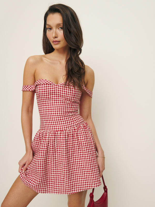 Linen dress reformation outlet