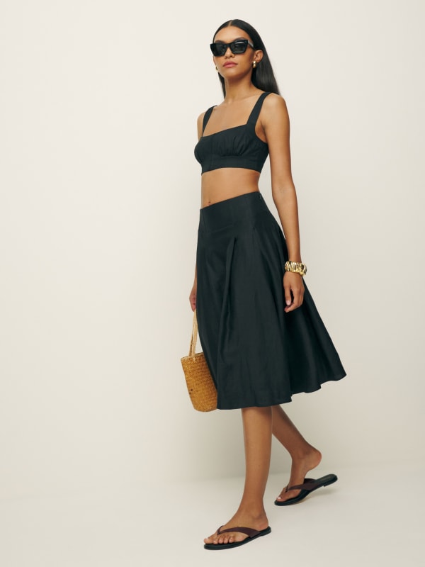 Santana Linen Two Piece