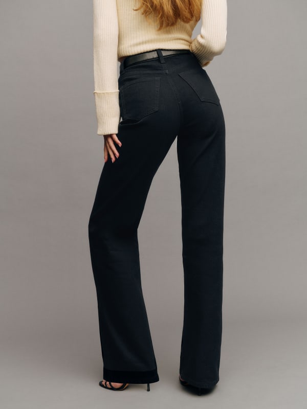 Wilder Stretch High Rise Wide Leg Jeans