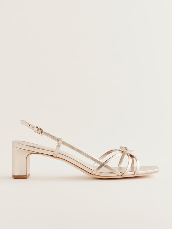 Sally Bow Heeled Sandal