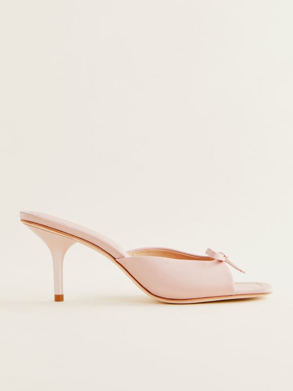 Clementine Heeled Mule Sandal