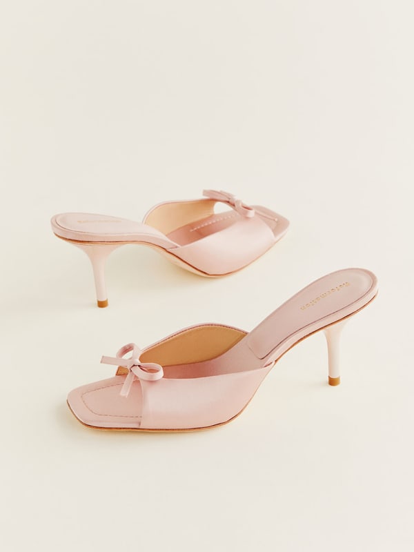 Clementine Heeled Mule Sandal