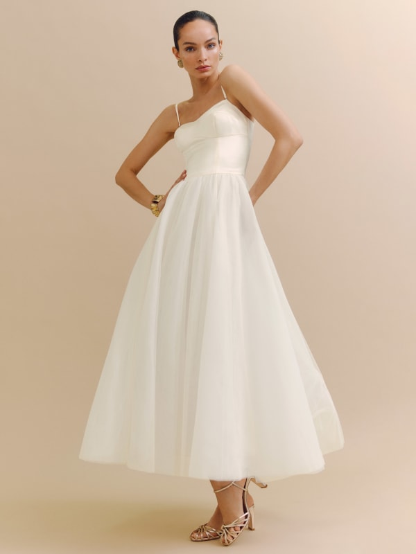 Reformation white dress deals