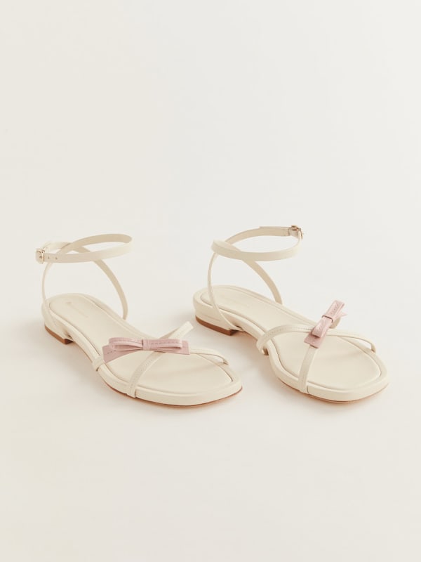 Erica Flat Bow Sandal