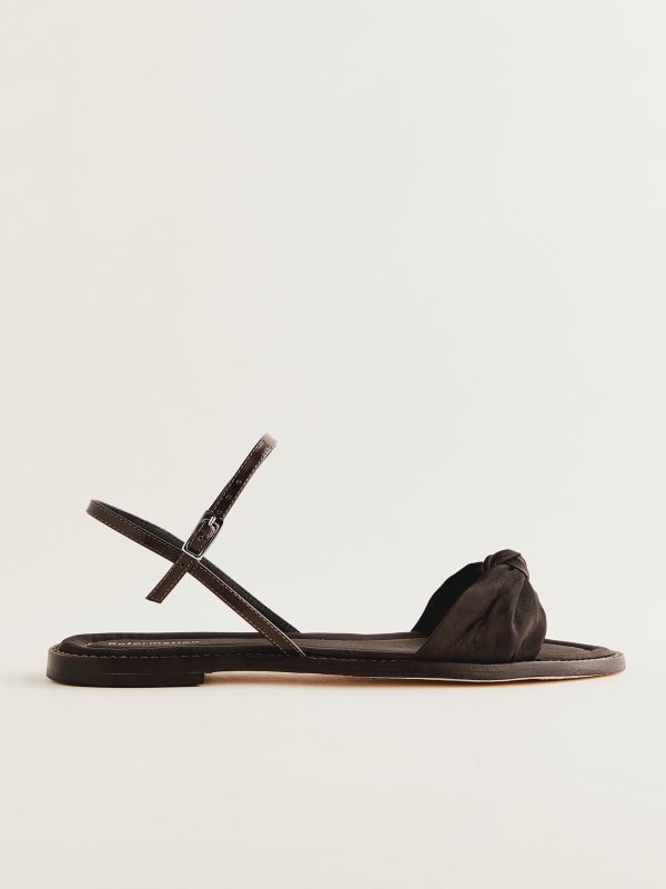 Cassidy Flat Knotted Sandal