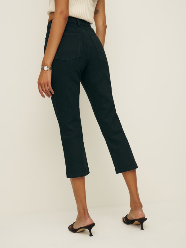 Lucy High Rise Capri Jeans