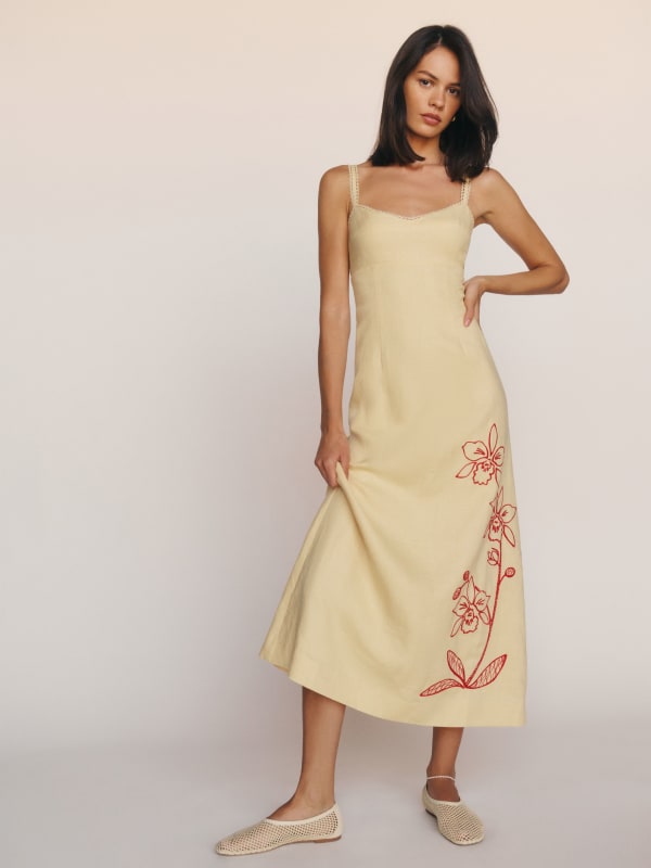 Colette Linen Dress