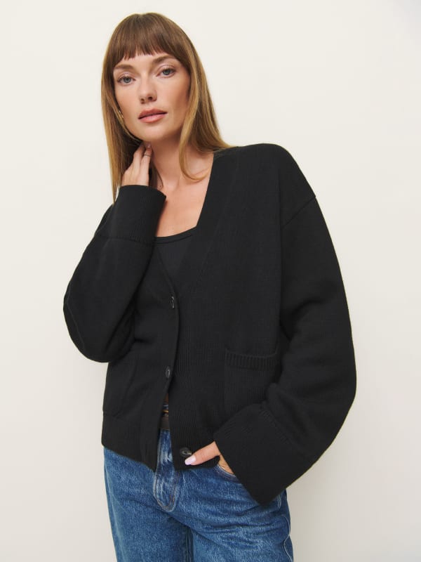 Hayes Cashmere Blend Cardigan