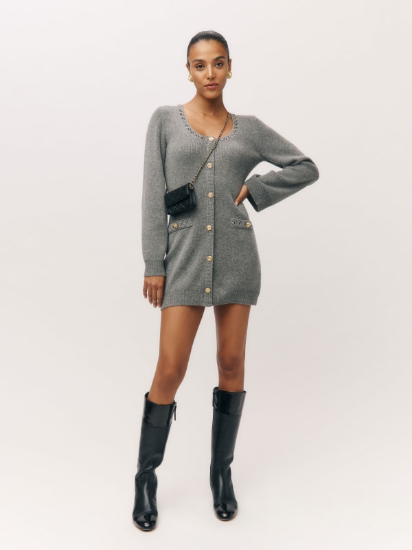 
                    Priscilla Regenerative Wool Mini Dress
                