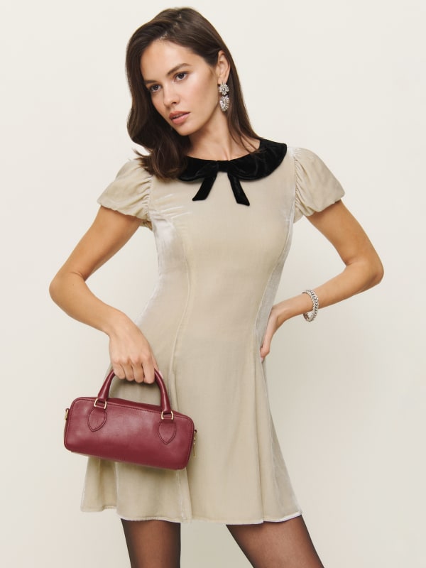 lynette velvet dress