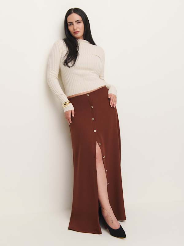 
                    Andi Low Rise Maxi Skirt Es
                