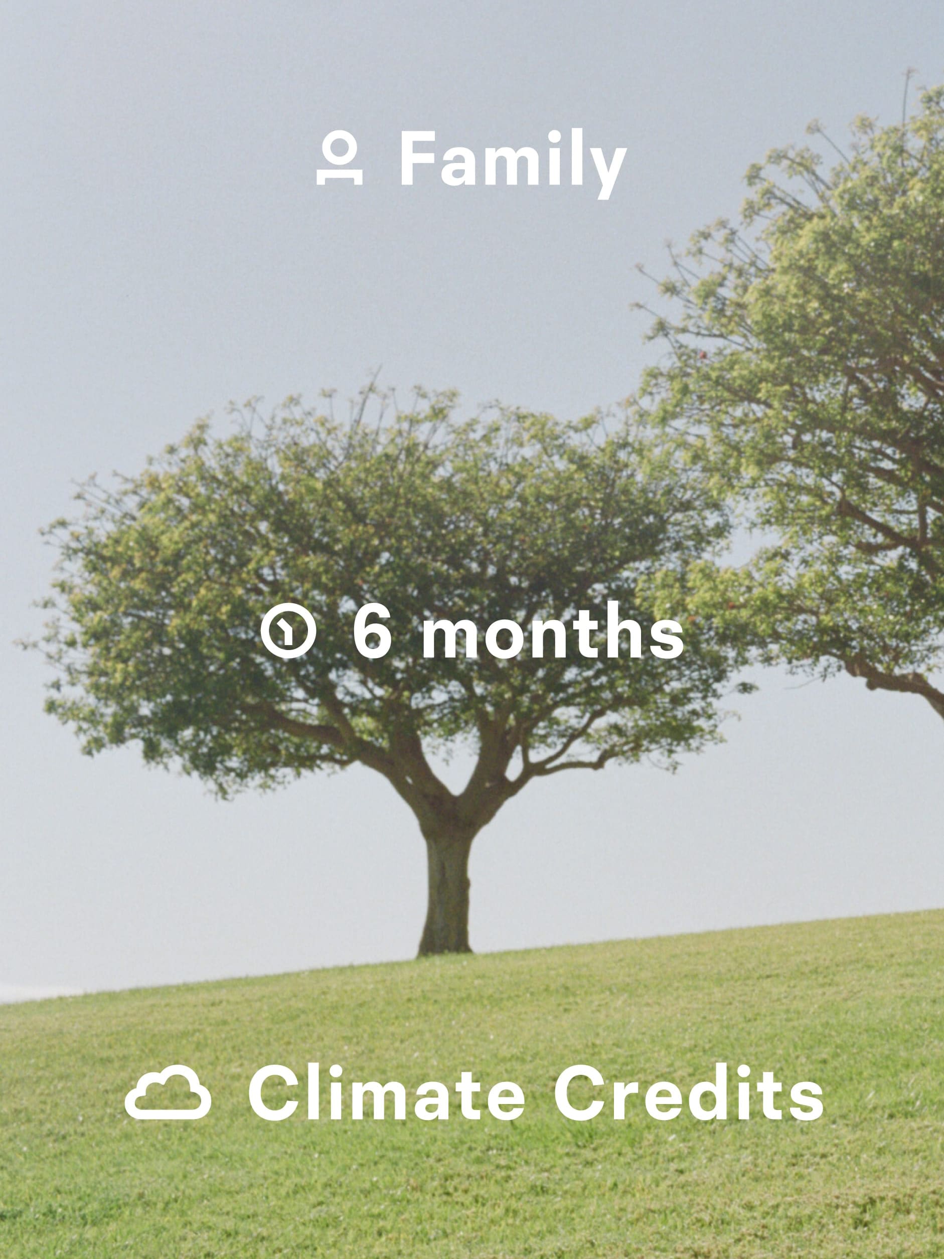 Family 6-Month Climate Credit, thumbnail image 1