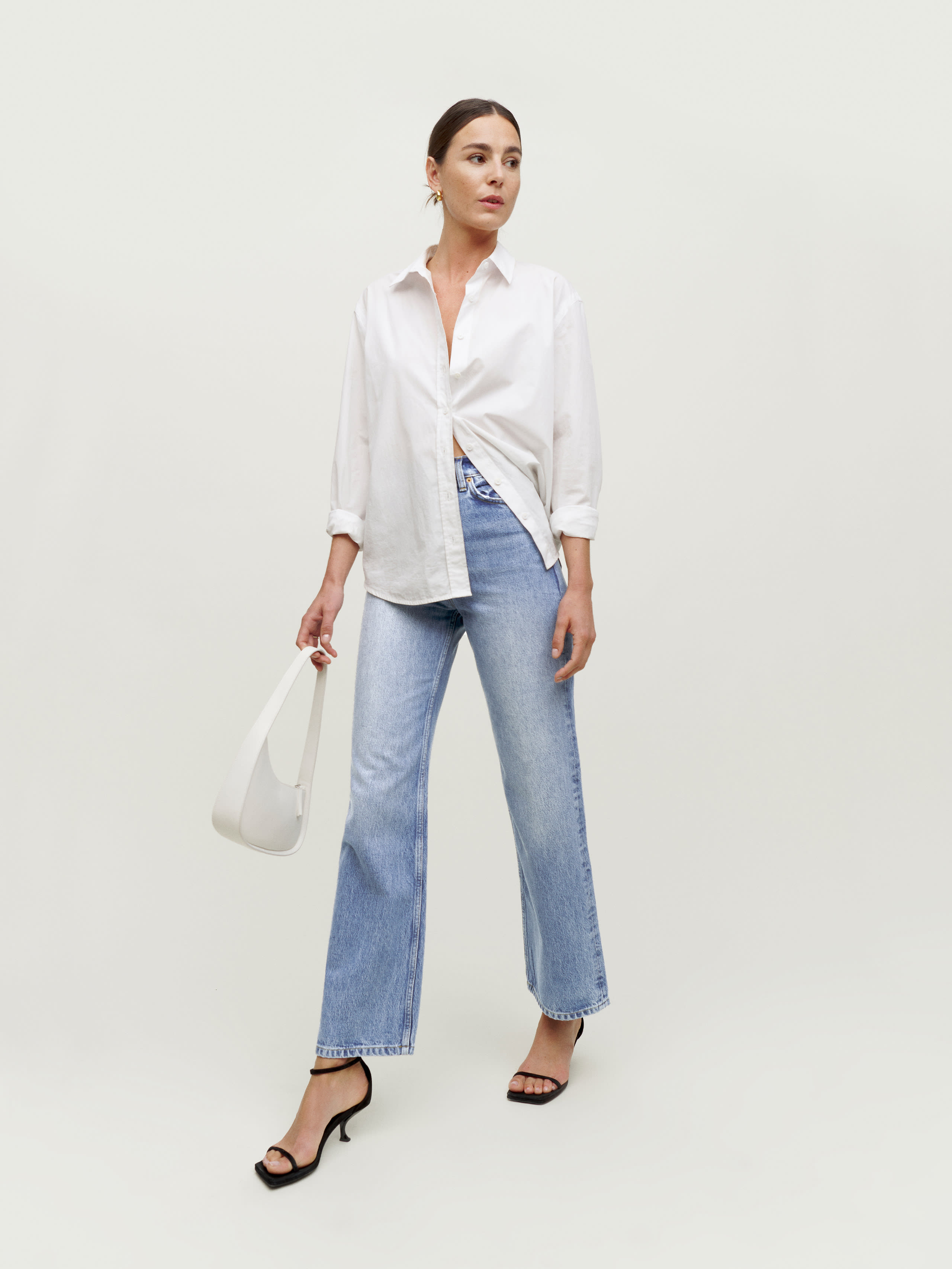 Wilder High Rise Wide Leg Cropped Jeans, thumbnail image 9