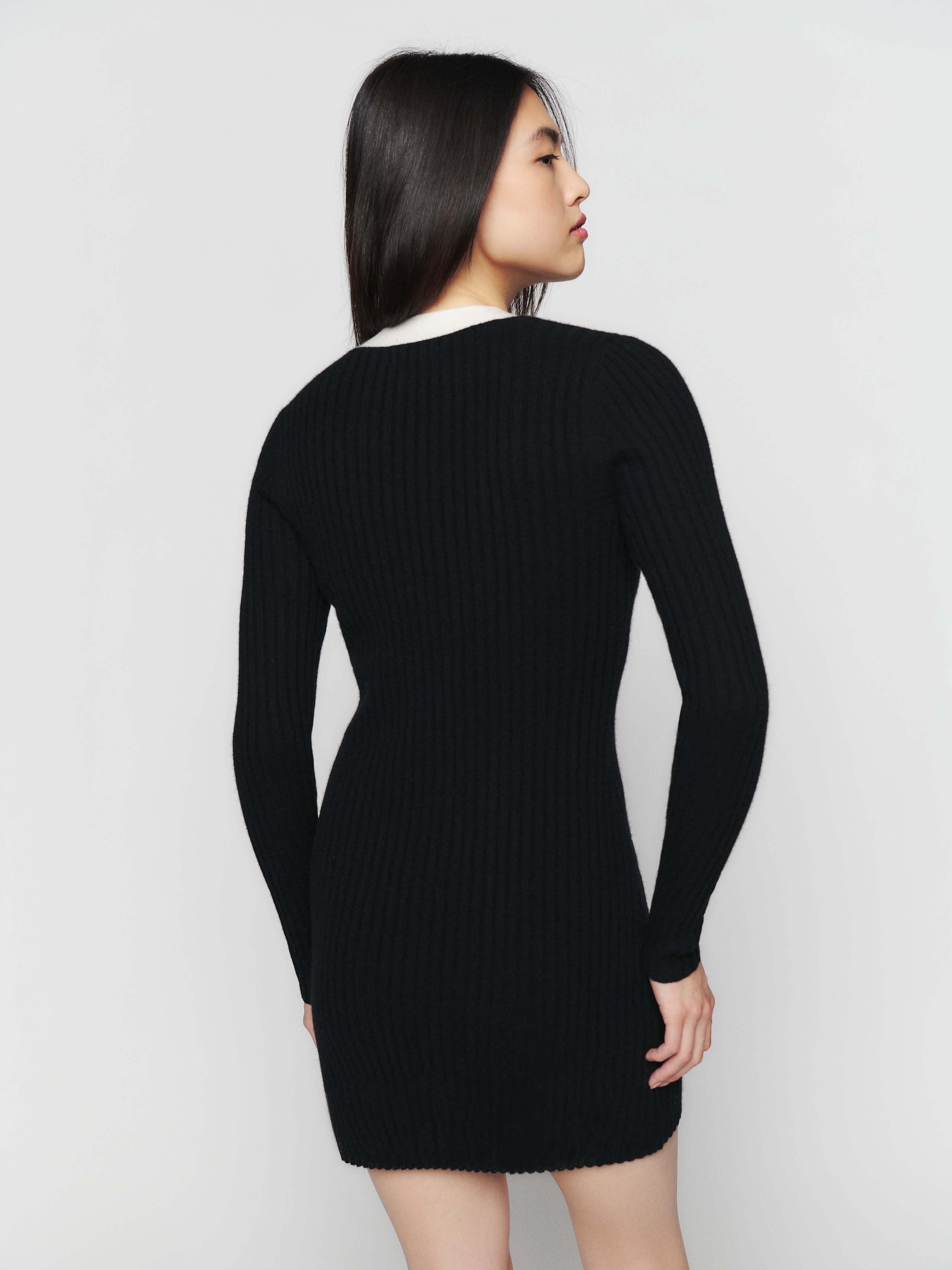 Vitte Cashmere Sweater Mini Dress, thumbnail image 3