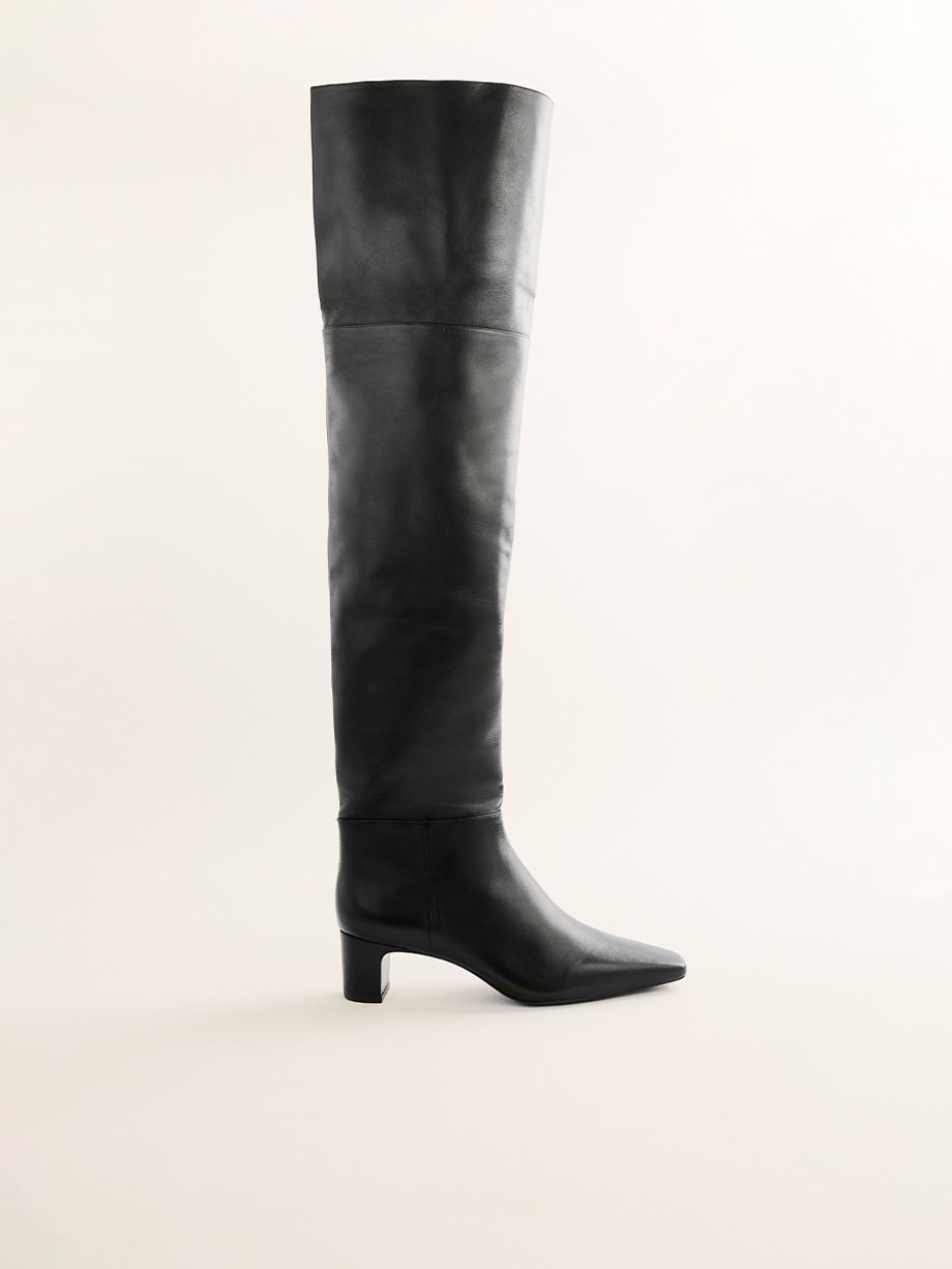 Reiss Over The Knee Boot, thumbnail image 2