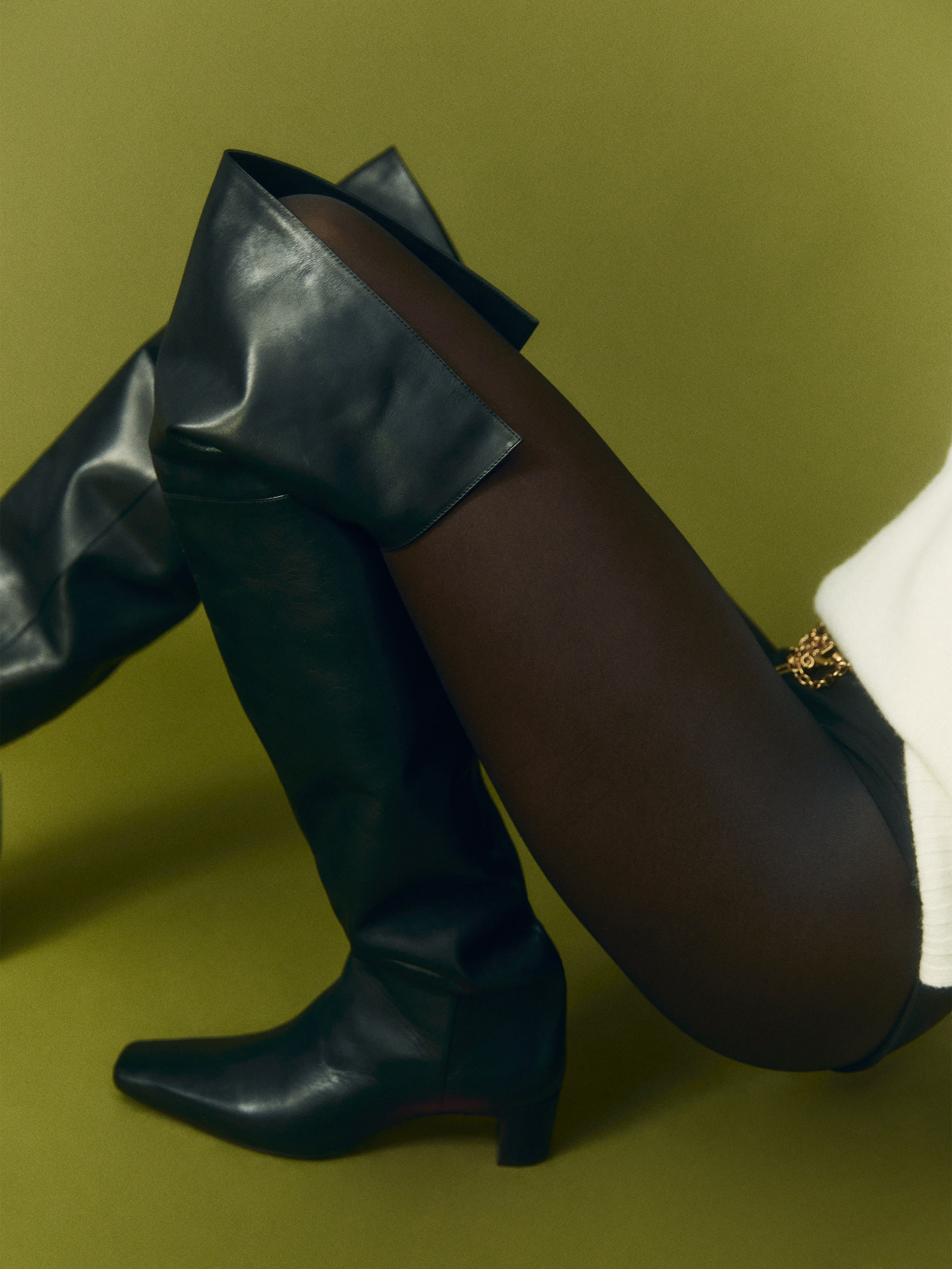 Reiss Over The Knee Boot, thumbnail image 4