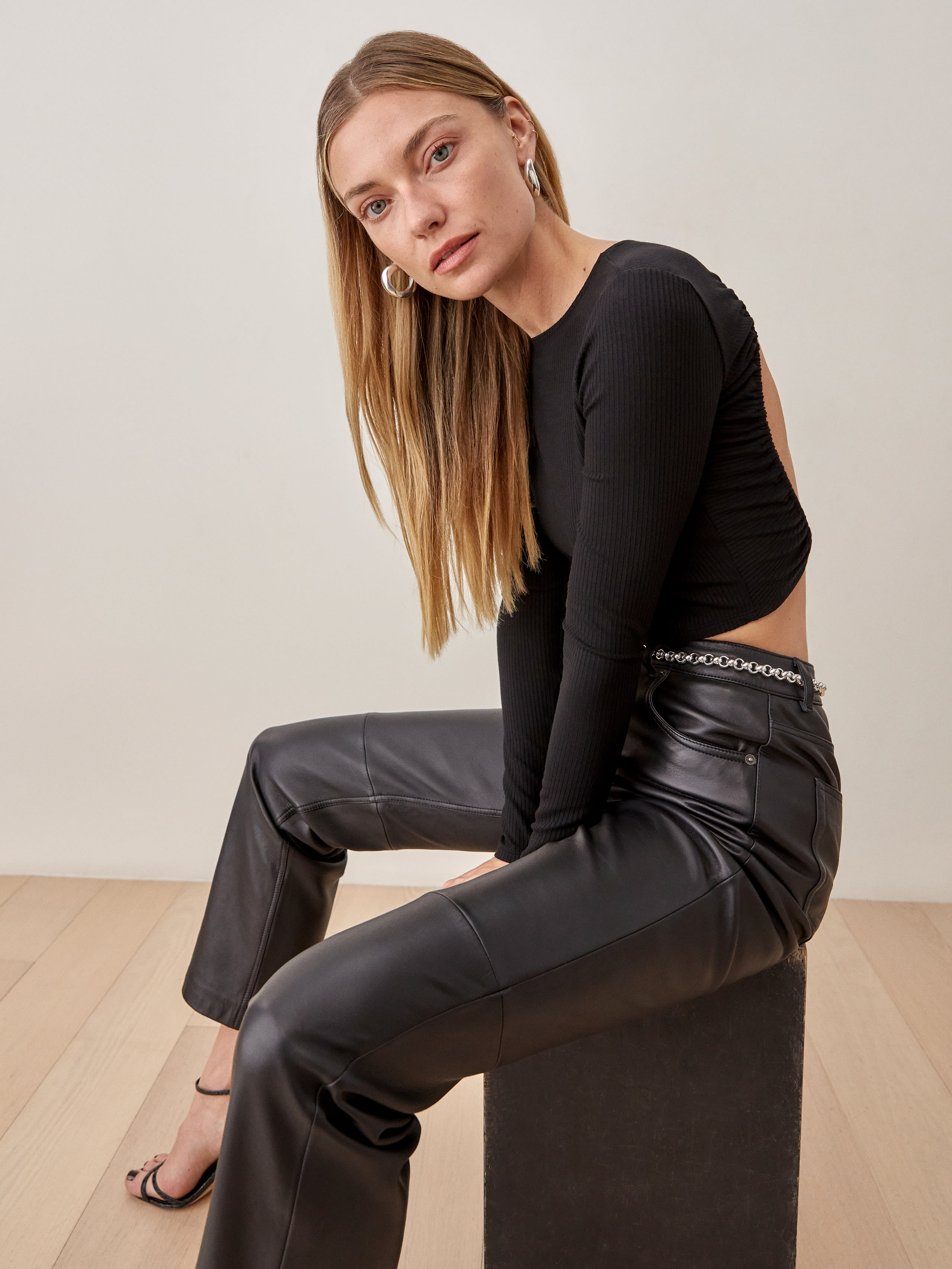 Casey Top - Long Sleeve Knit | Reformation