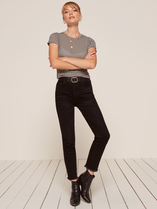 Julia High Cigarette Jean - Sustainable 