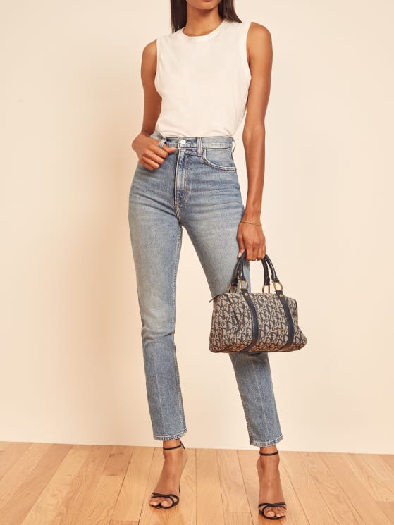 Reformation stevie ultra high hot sale rise