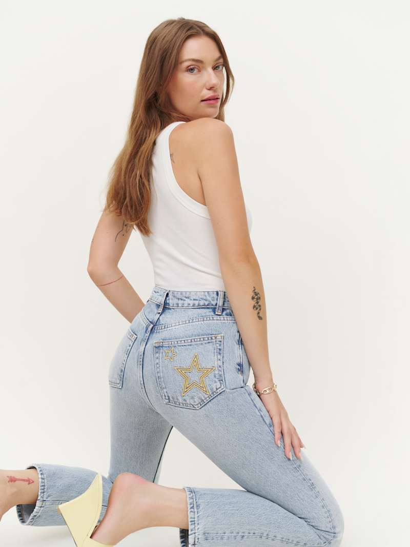 Star Embroidered Sloane