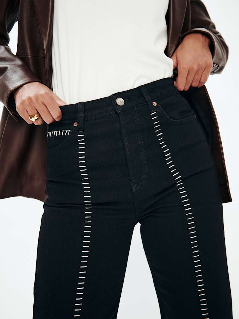 Black Saddle Stitch