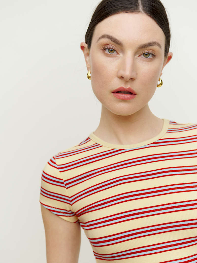 Retro Yellow Stripe