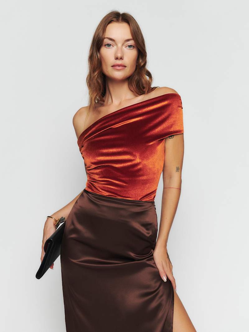 Burnt Orange Velvet