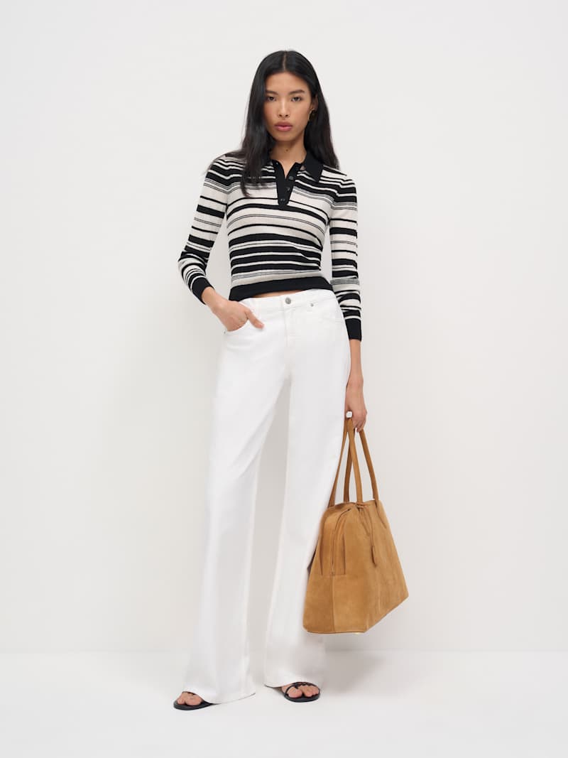 Black Cream Stripe