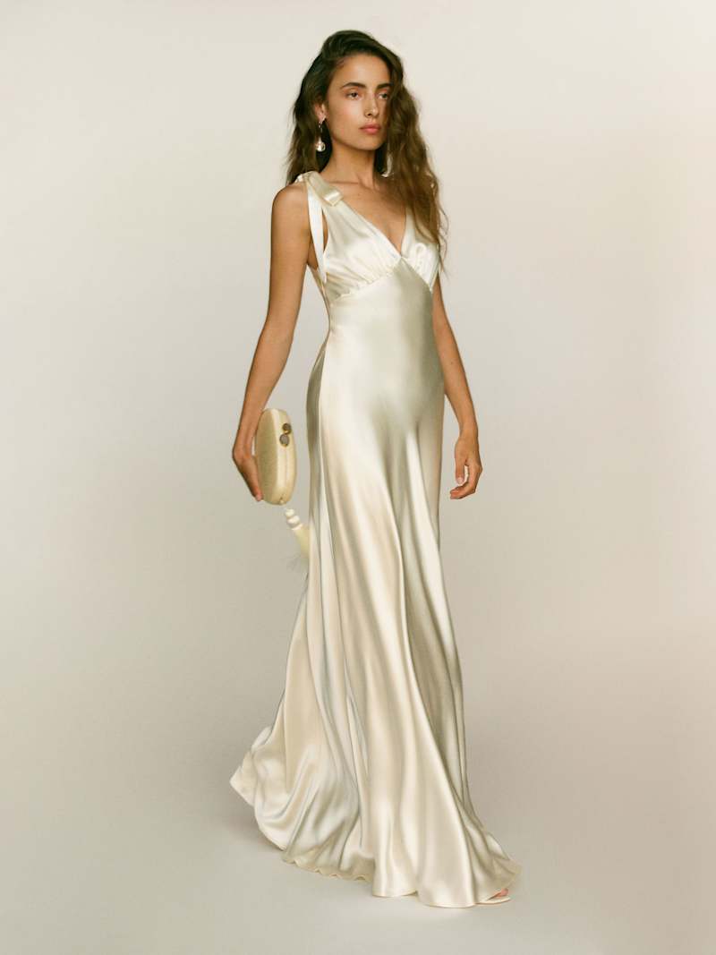 Ivory Bridal Silk