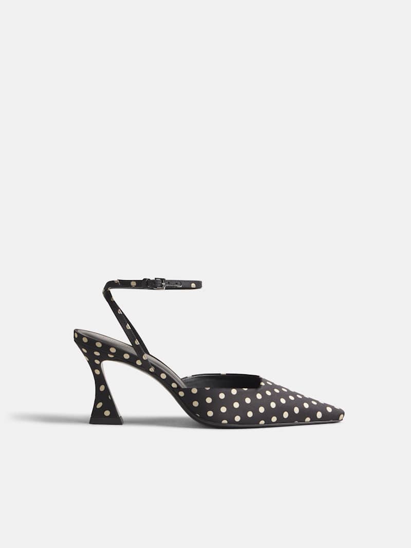 Polka Dot Satin