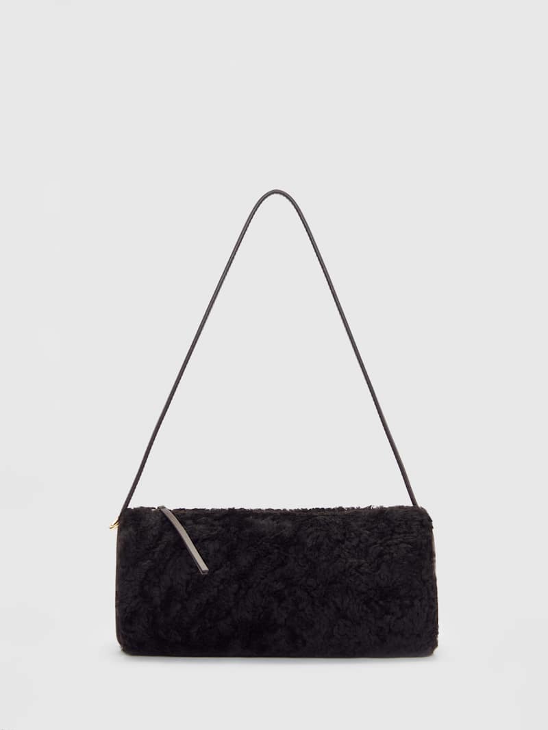 Chocolate Brown Shearling