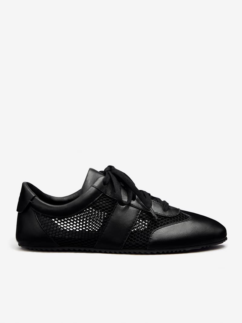 Black Sporty Mesh