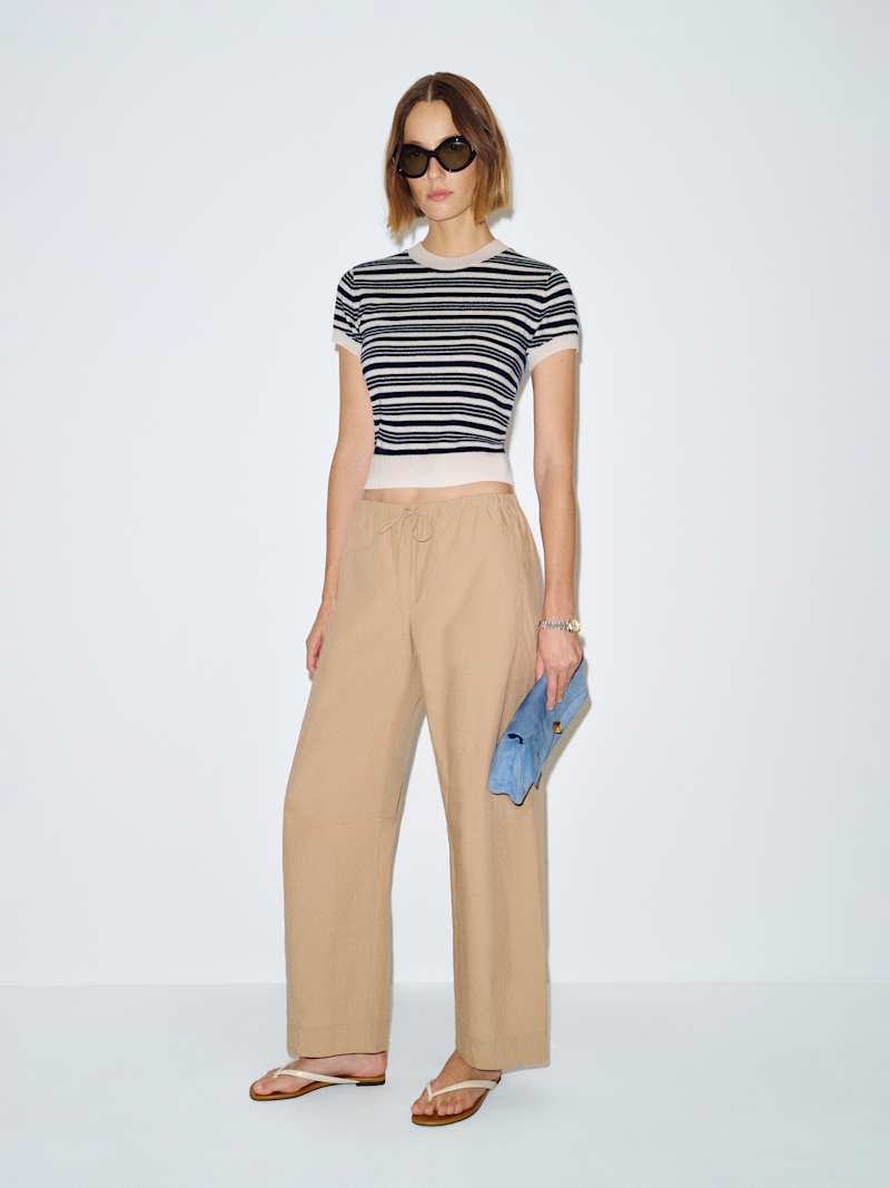 Gossamer Navy Triple Stripe