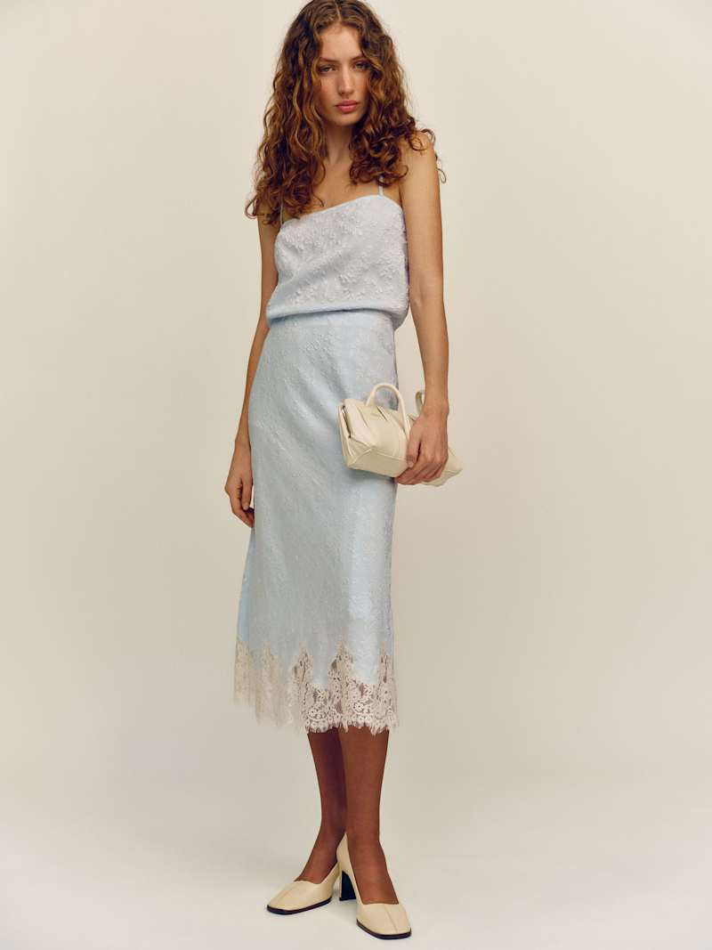 Sky Blue Jacquard