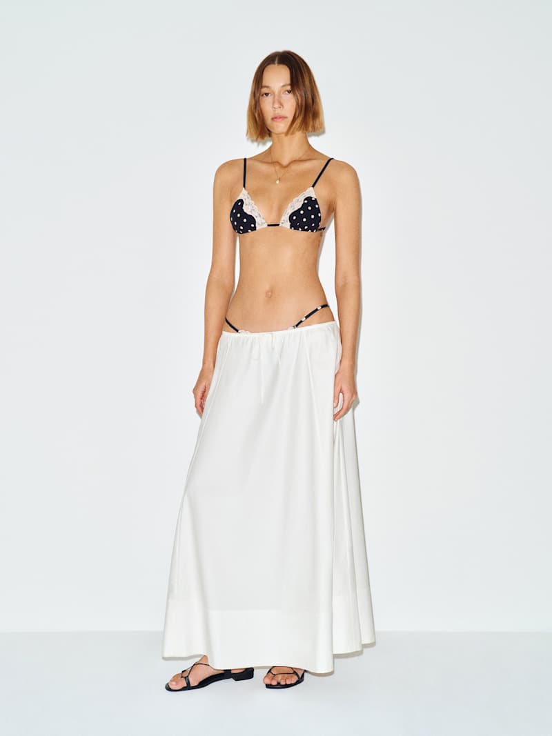 Luna Dots Ivory Lace