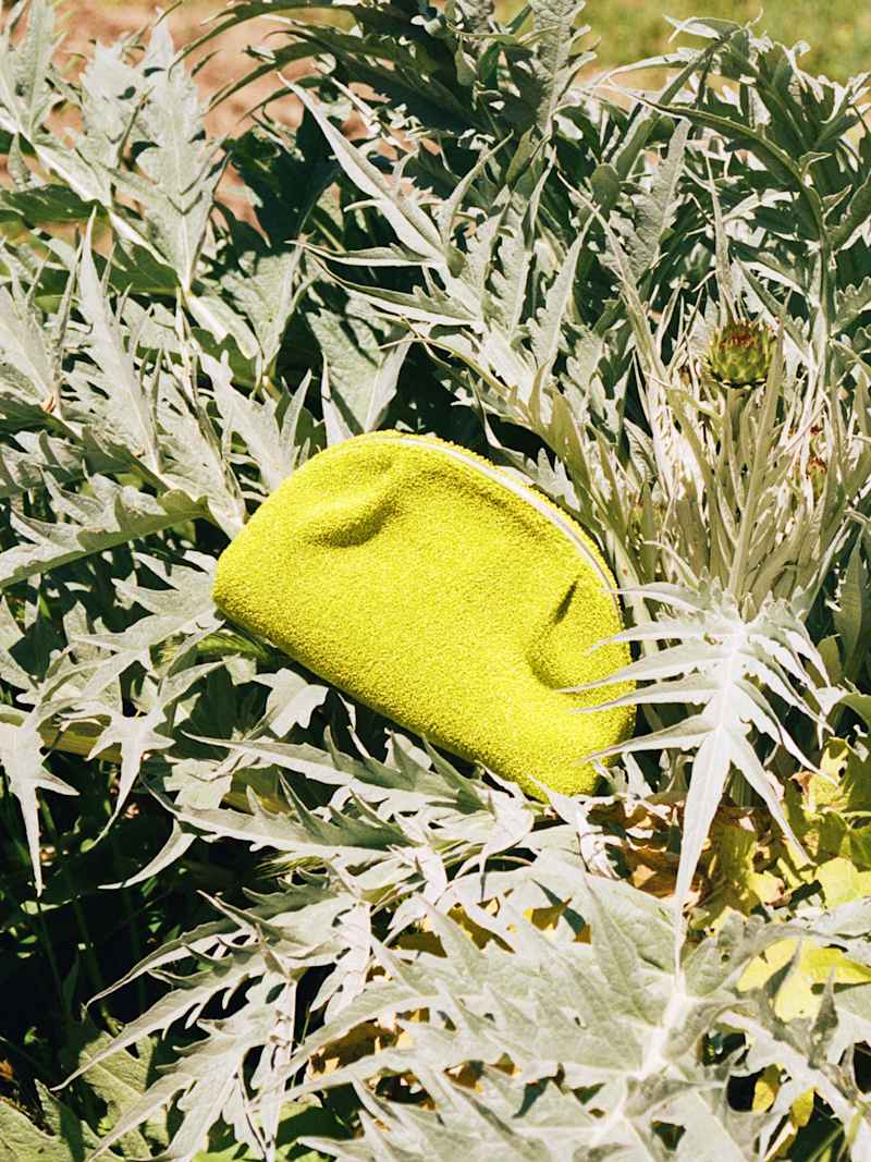 Lime Green Raffia