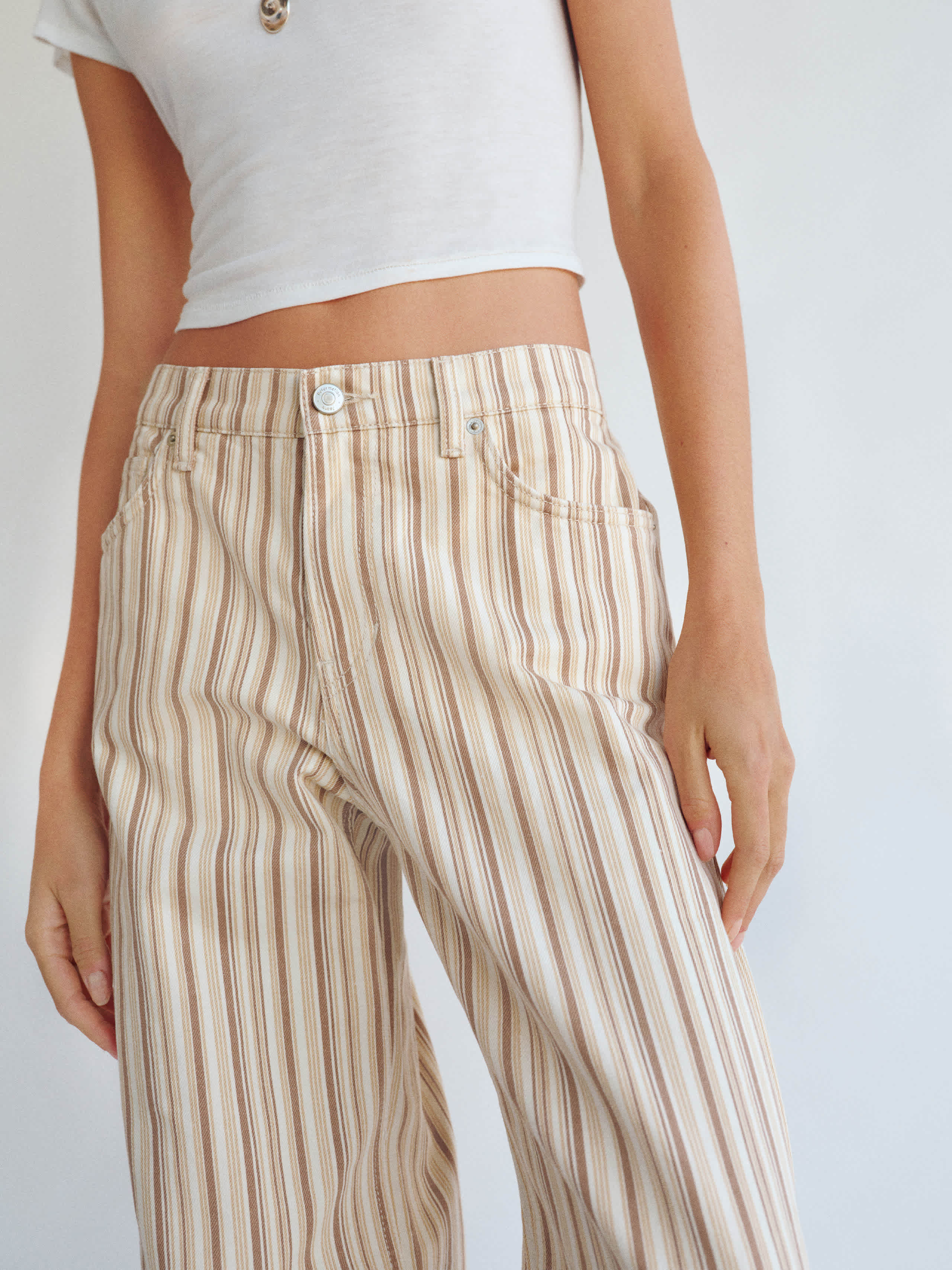 Cary Low Rise Slouchy Wide Leg Jeans, zoom image 1