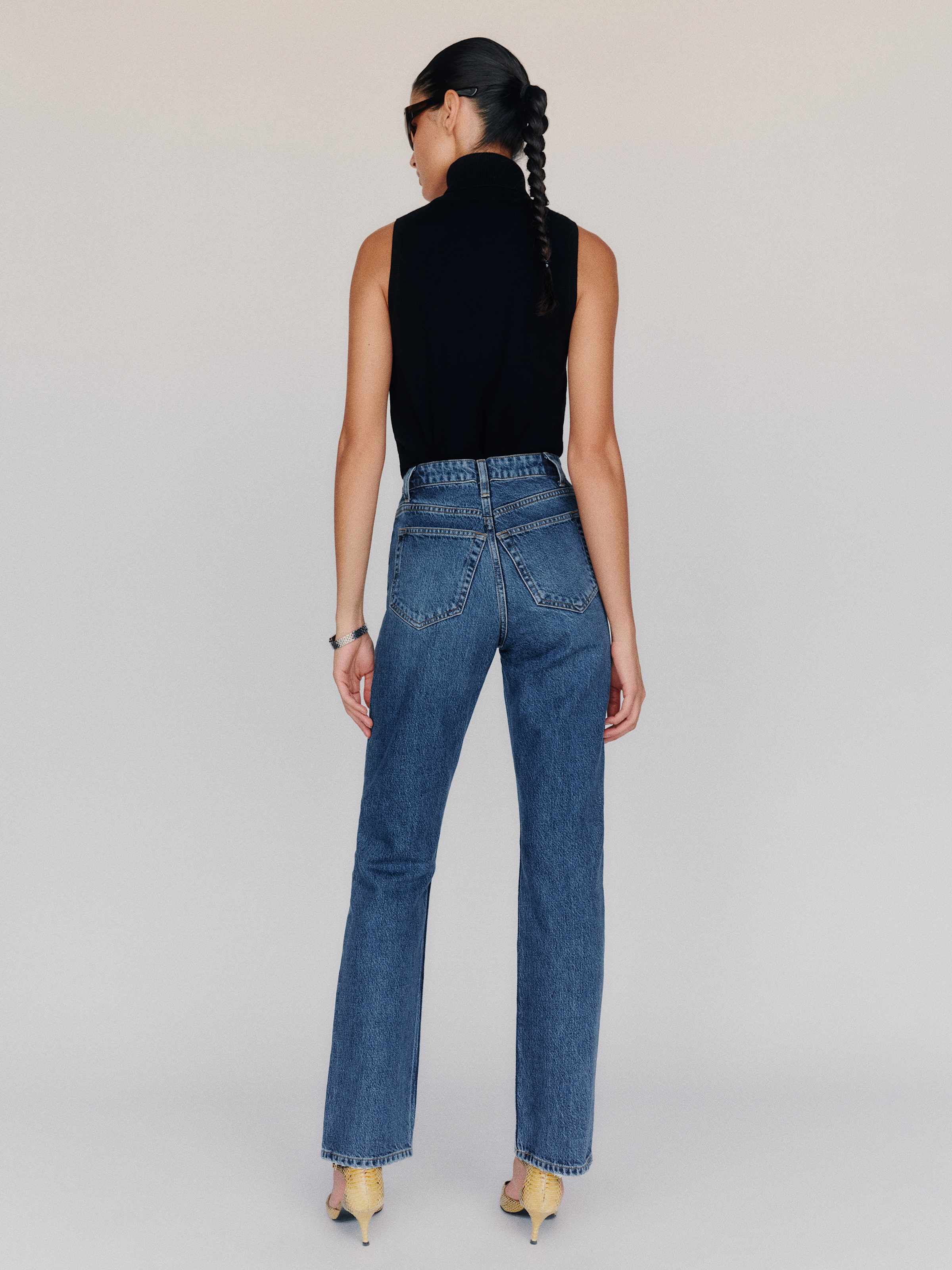 Cynthia High Rise Straight Cropped Jeans - thumbnail 8