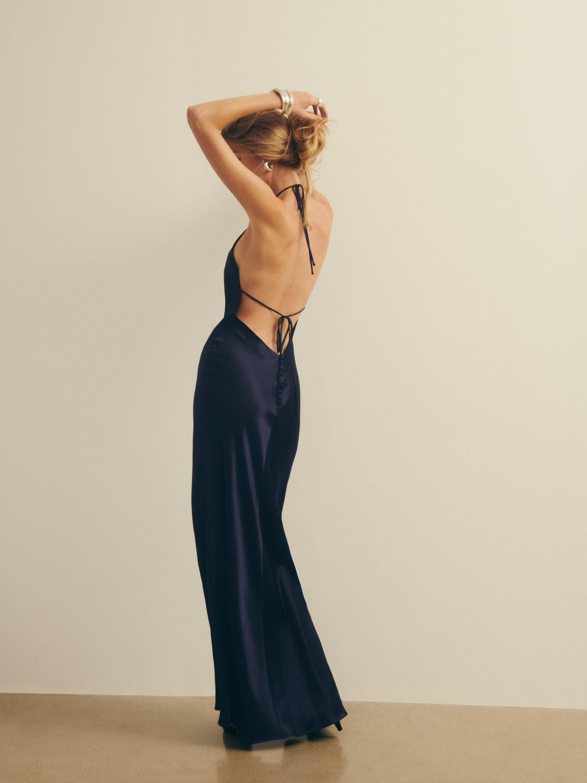 Jeany Silk Dress - thumbnail 8