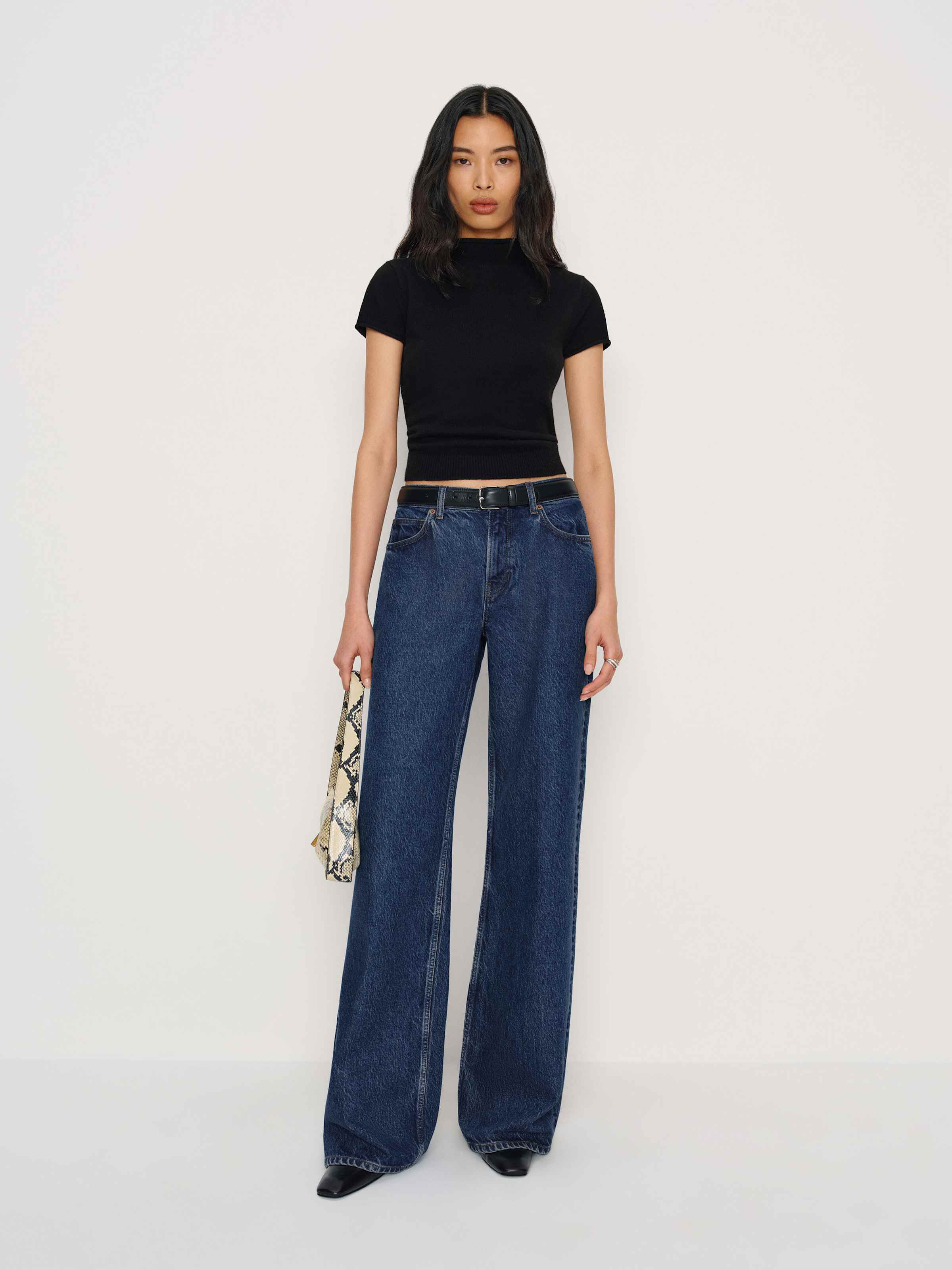 Cary Low Rise Slouchy Wide Leg Jeans - thumbnail 2