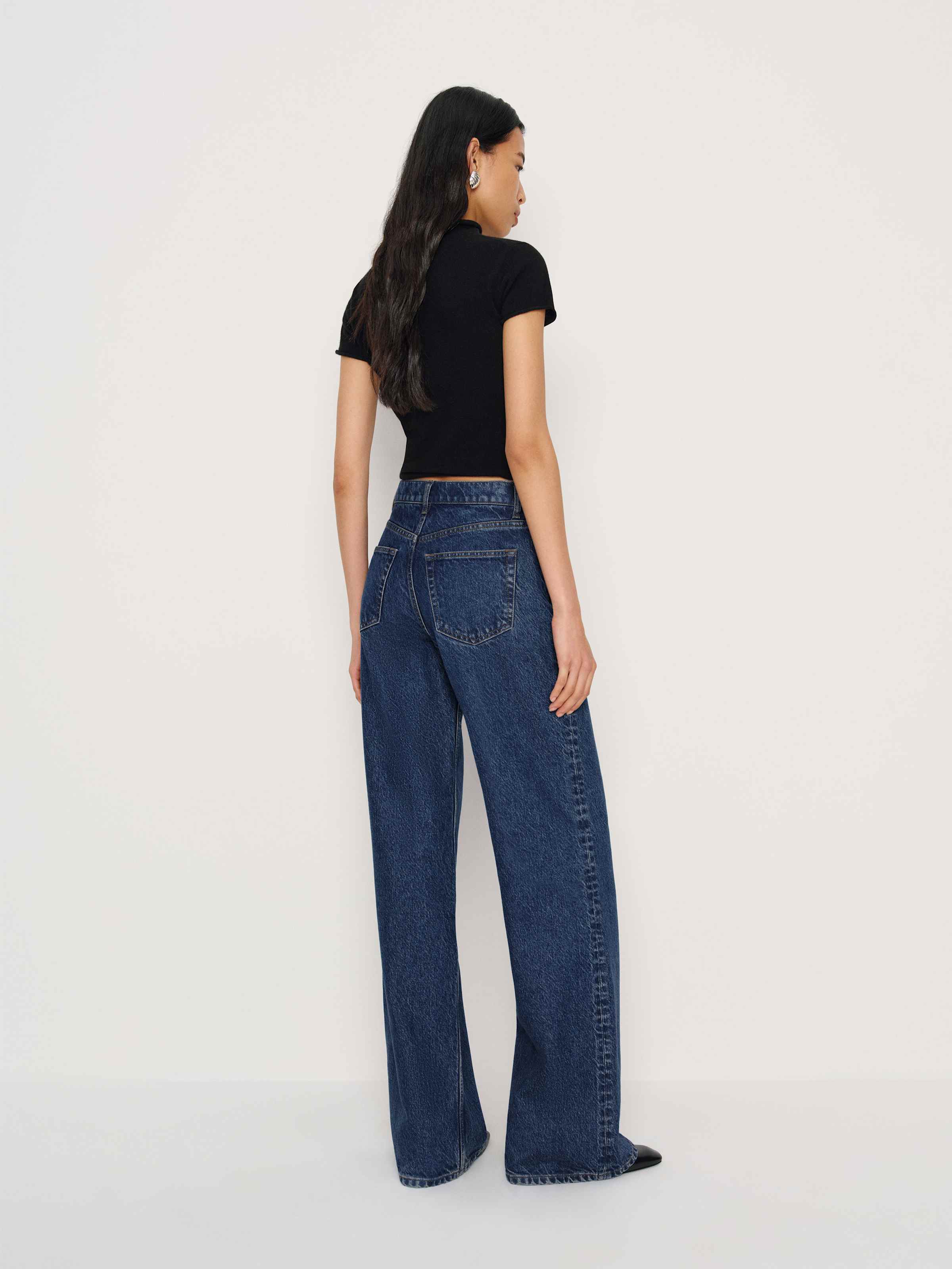 Cary Low Rise Slouchy Wide Leg Jeans - thumbnail 10