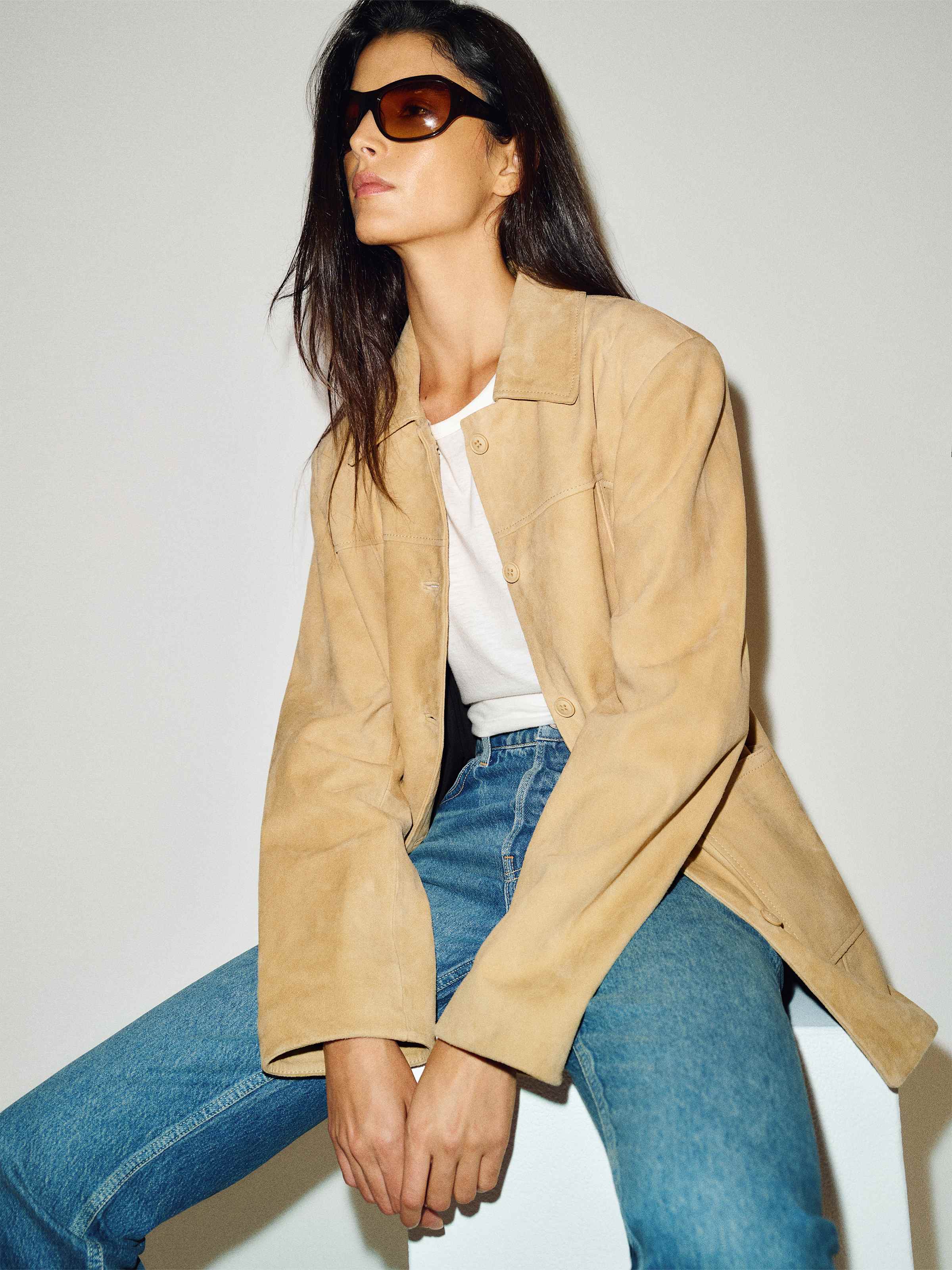 Veda Lincoln Suede Shirt Jacket - thumbnail 10