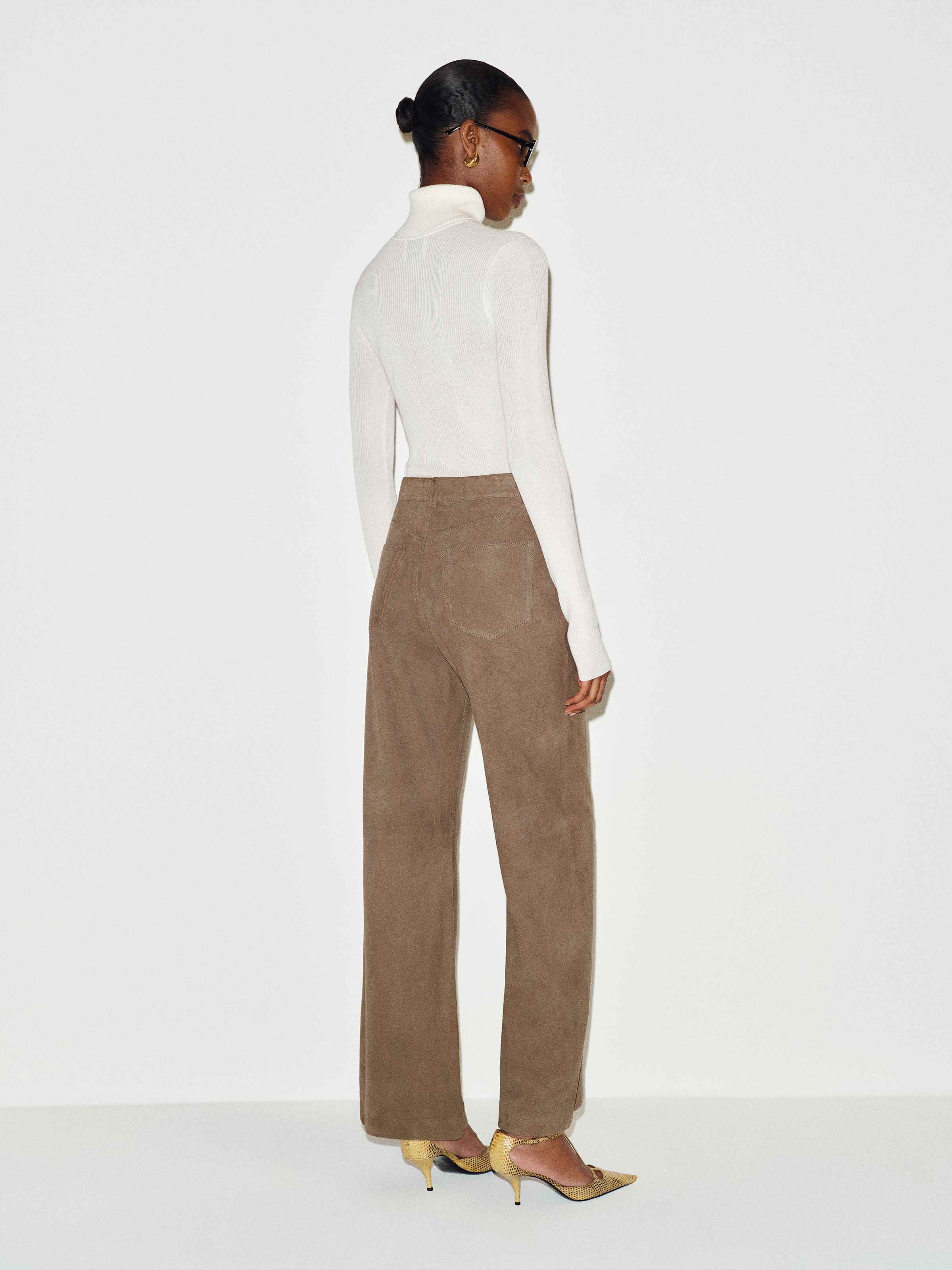 Veda Cary Wide Leg Leather Pant - thumbnail 8