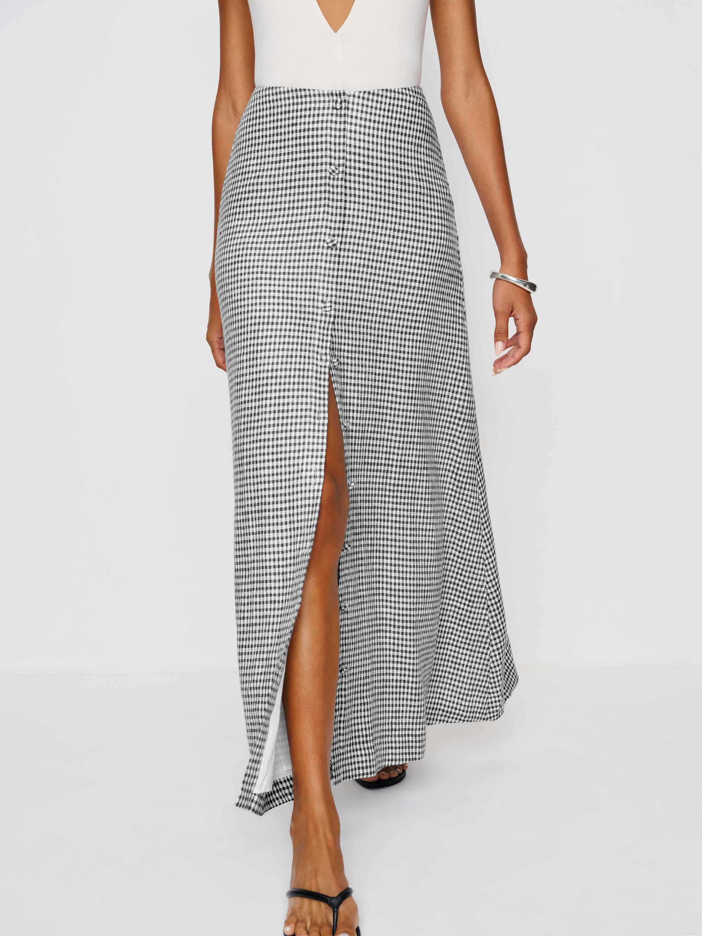 Andi Linen Maxi Skirt - thumbnail 4