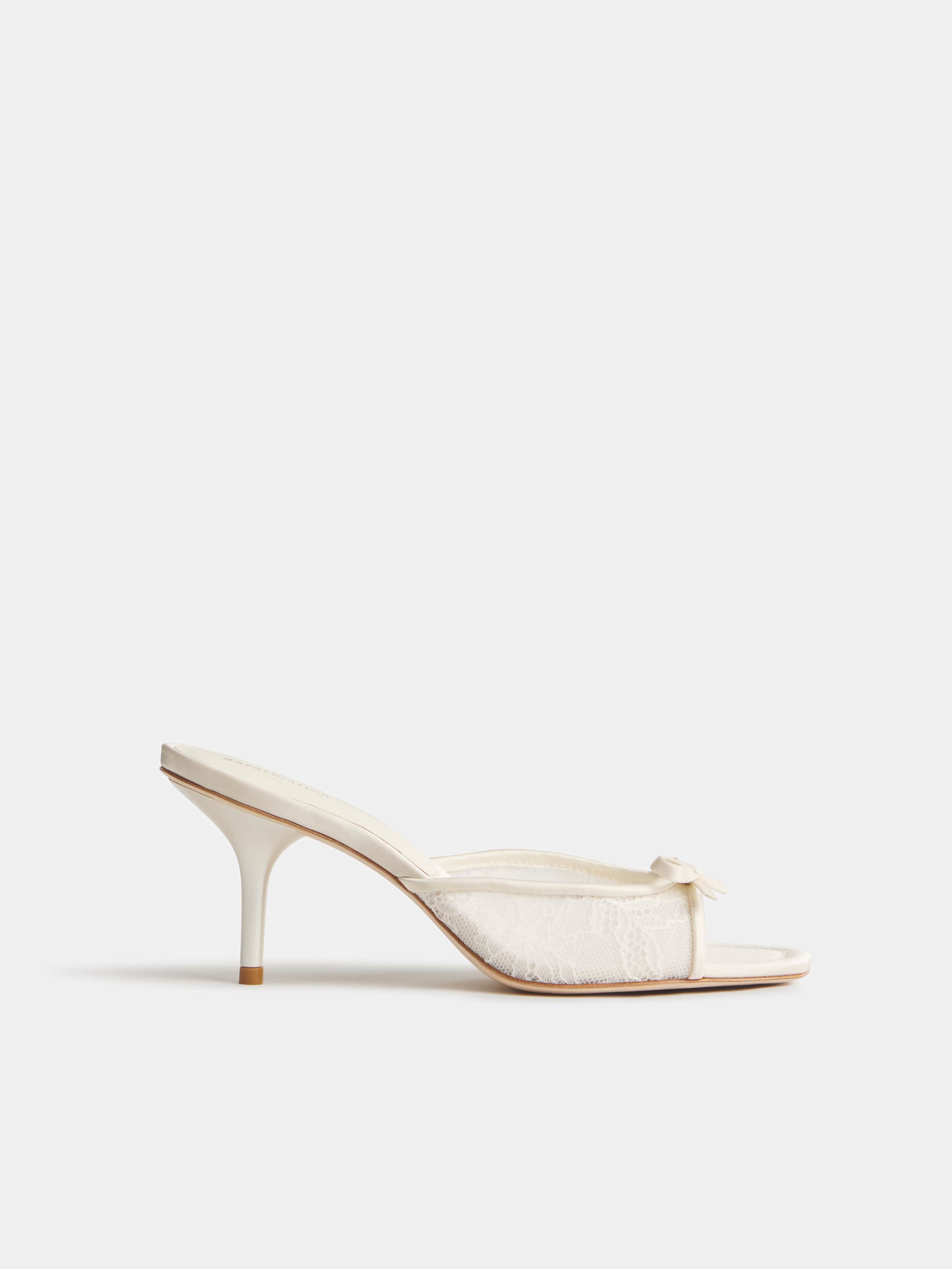 Clementine Heeled Mule Sandal - thumbnail 2