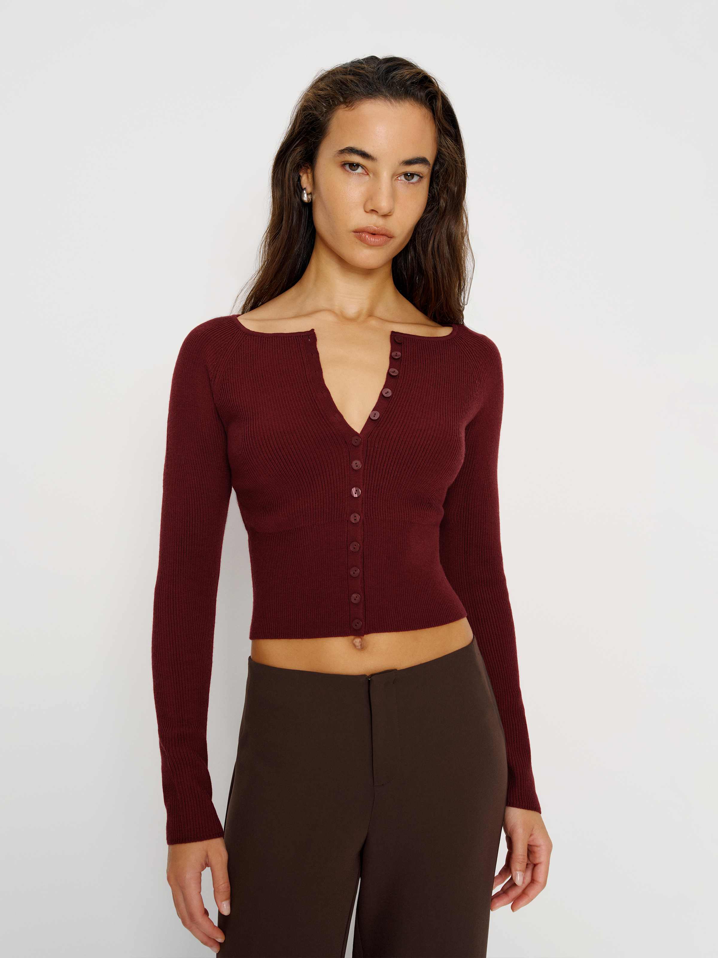 Meadow Regenerative Merino Cardigan - thumbnail 2