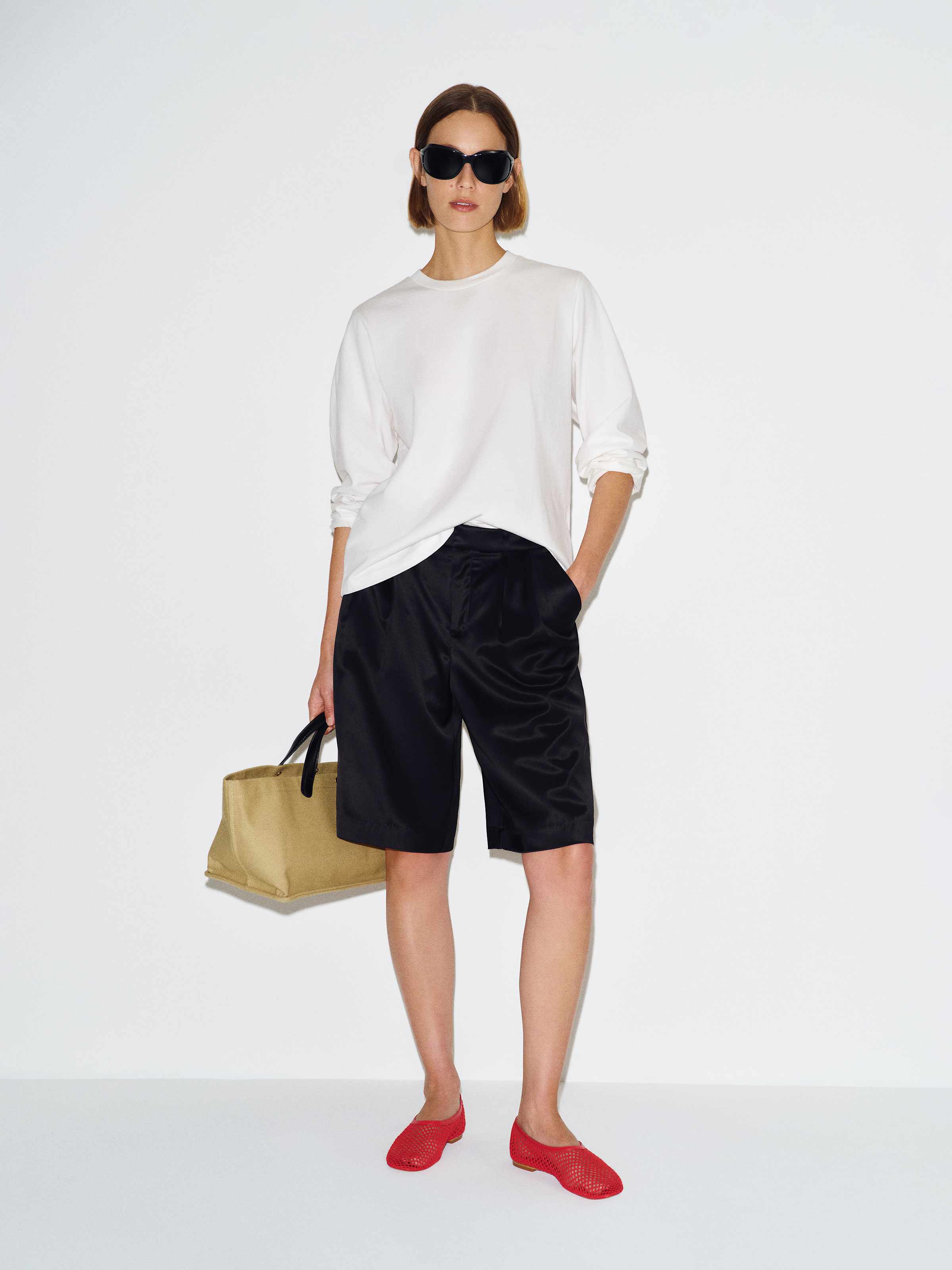 Asher Oversized Long Sleeve Tee - thumbnail 2