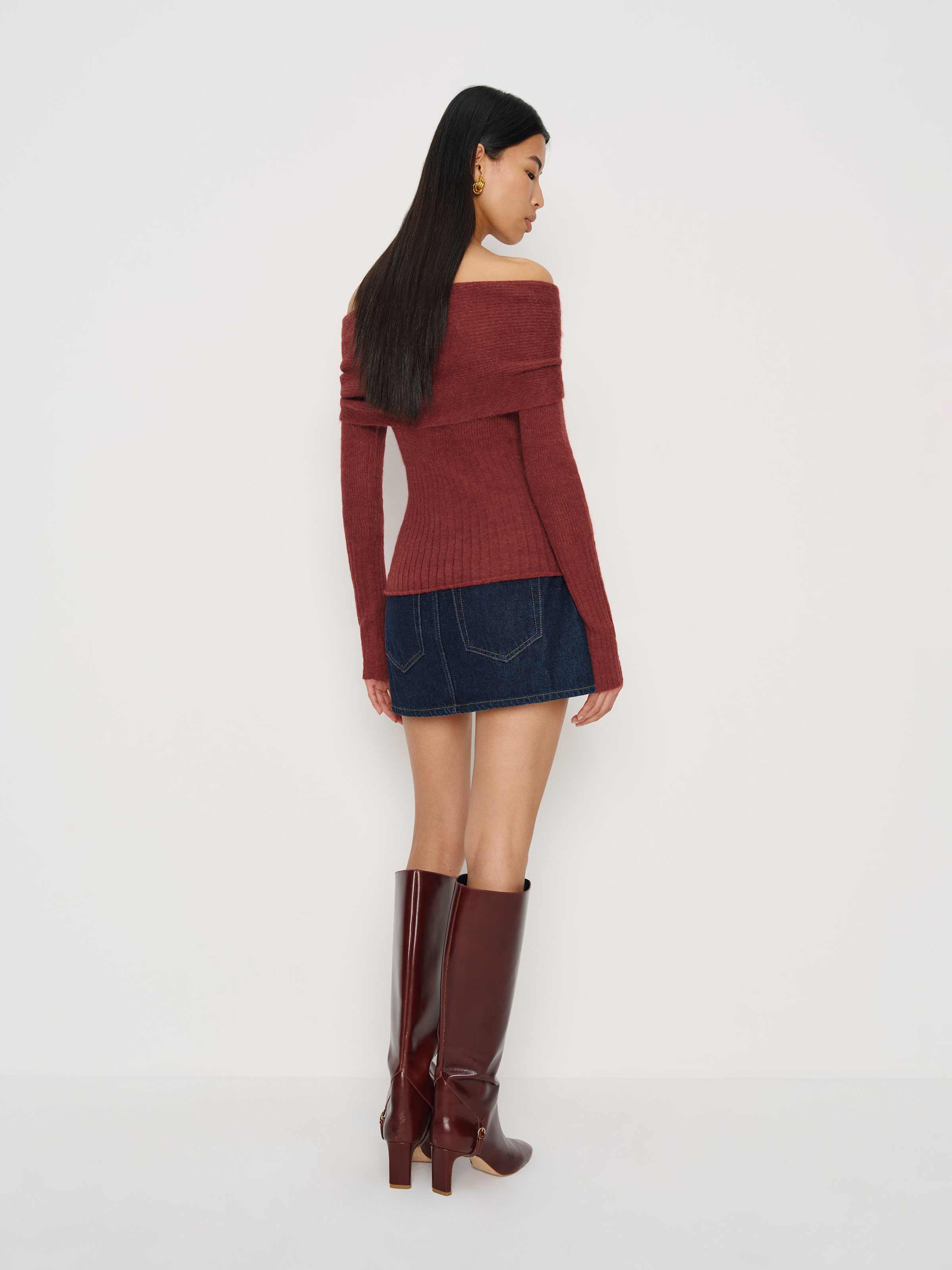 Florie Twist Front Sweater - thumbnail 8