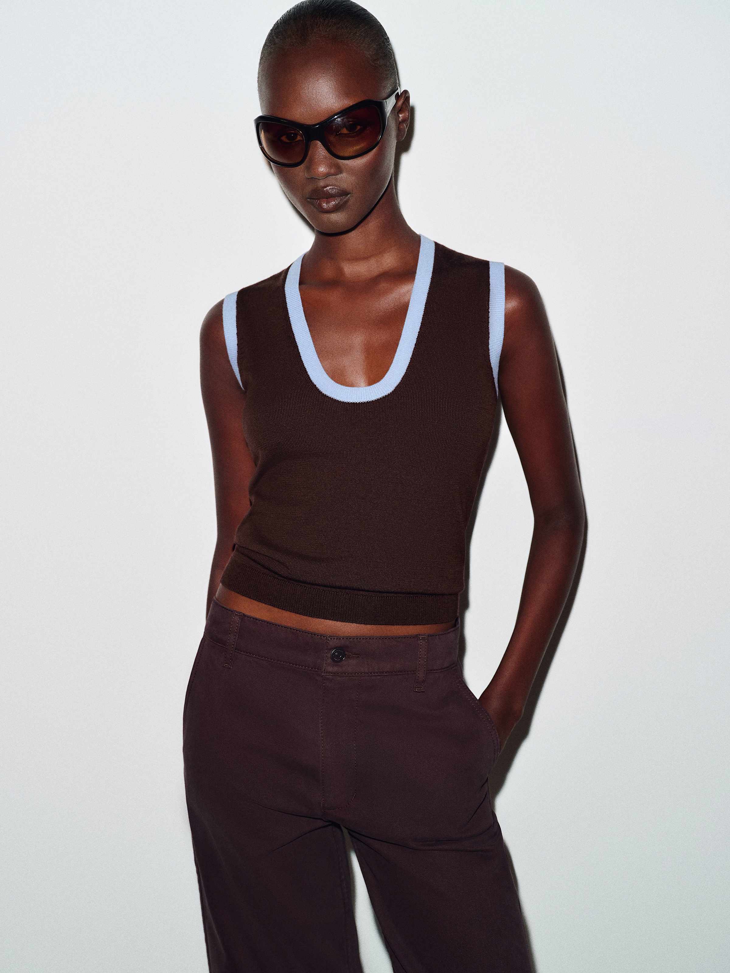 Marta Regenerative Merino Sweater Tank - thumbnail 6