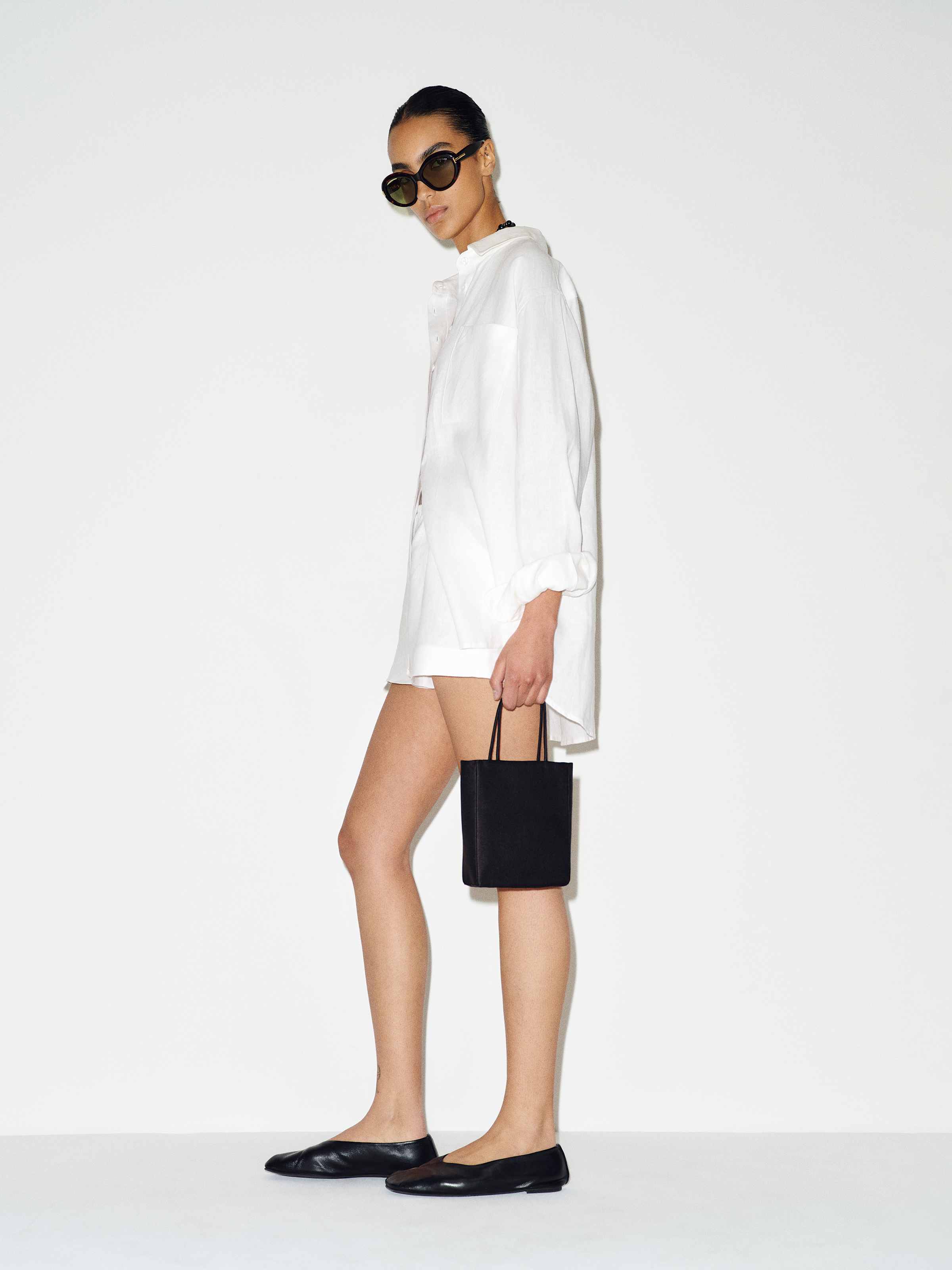 Eli Oversized Linen Shirt - thumbnail 2